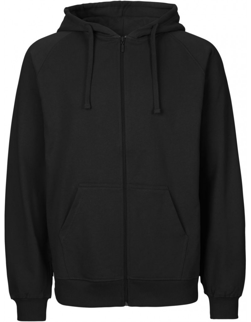 Jachetă de trening organică cu glugă pentru bărbați