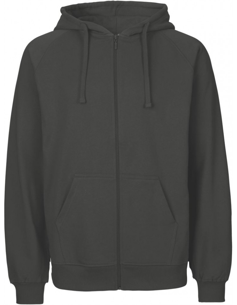 Jachetă de trening organică cu glugă pentru bărbați