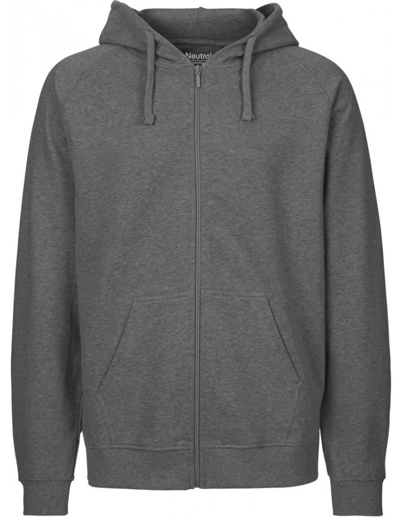 Jachetă de trening organică cu glugă pentru bărbați