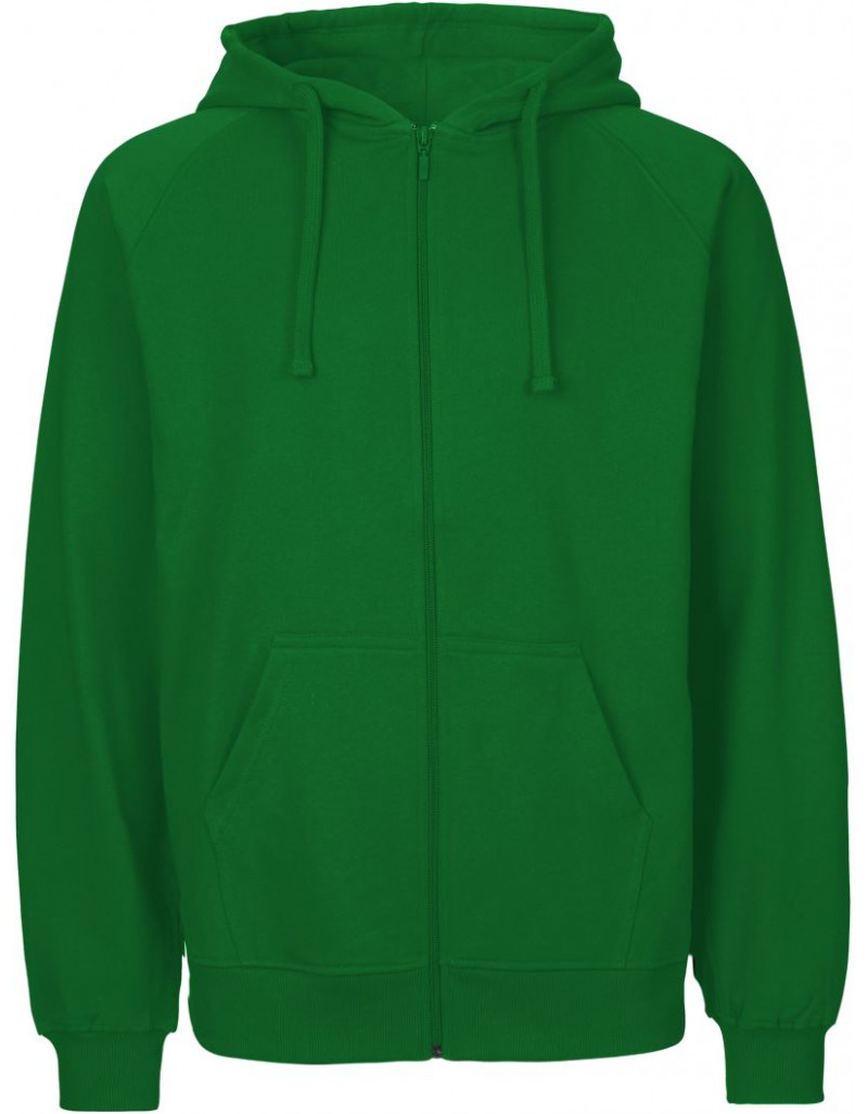 Jachetă de trening organică cu glugă pentru bărbați