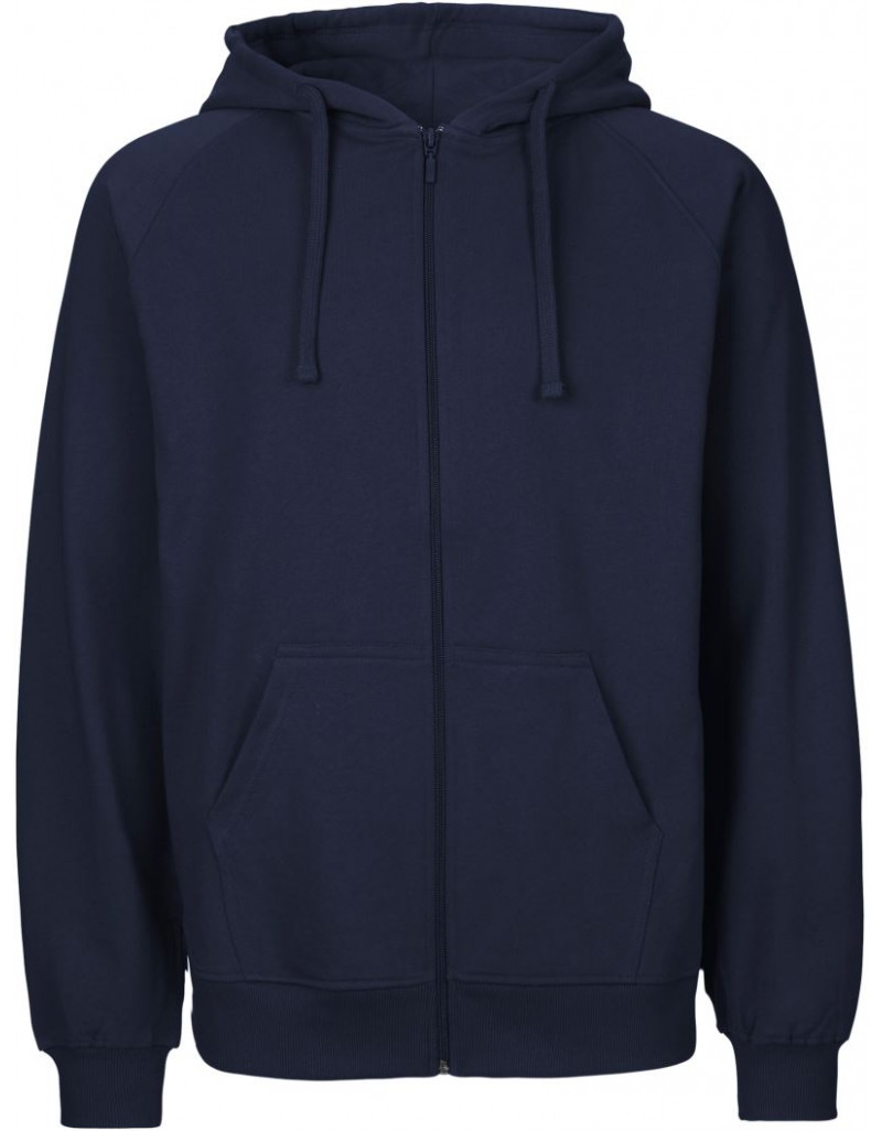 Jachetă de trening organică cu glugă pentru bărbați