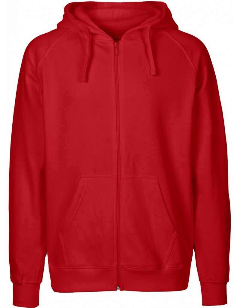 Jachetă de trening organică cu glugă pentru bărbați