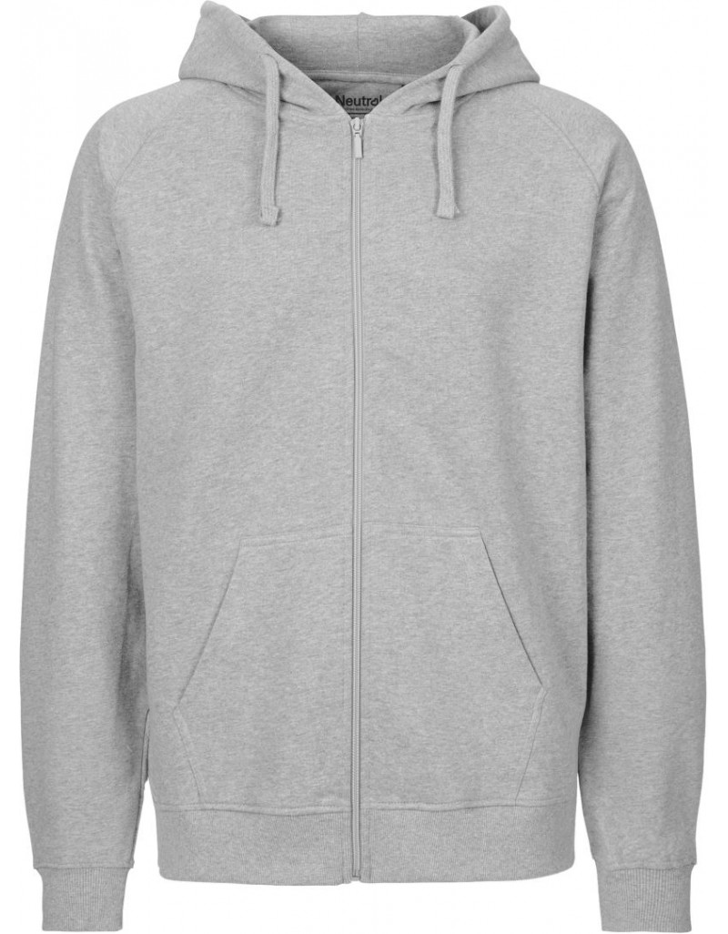 Jachetă de trening organică cu glugă pentru bărbați