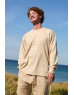 Tricou IC organic supradimensionat cu mânecă lungă „Tigru”