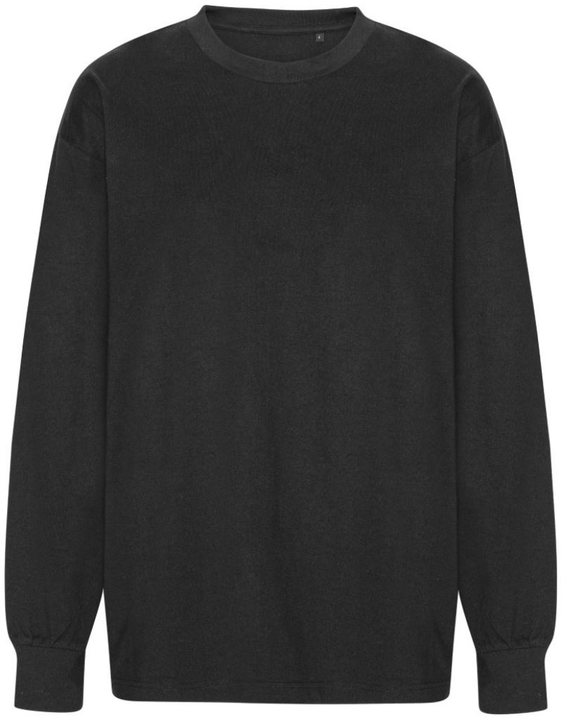 Tricou IC organic supradimensionat cu mânecă lungă „Tigru”