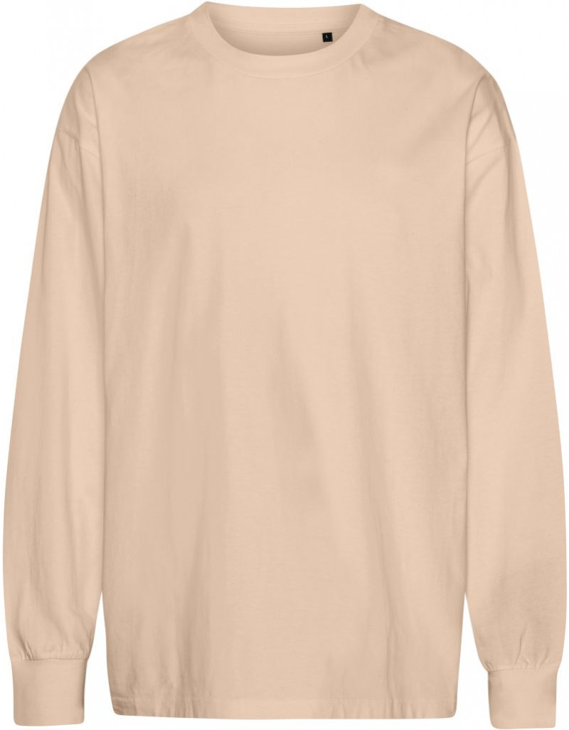 Tricou IC organic supradimensionat cu mânecă lungă „Tigru”