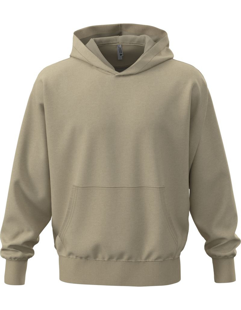 Pulover cu glugă unisex, gros, supradimensionat