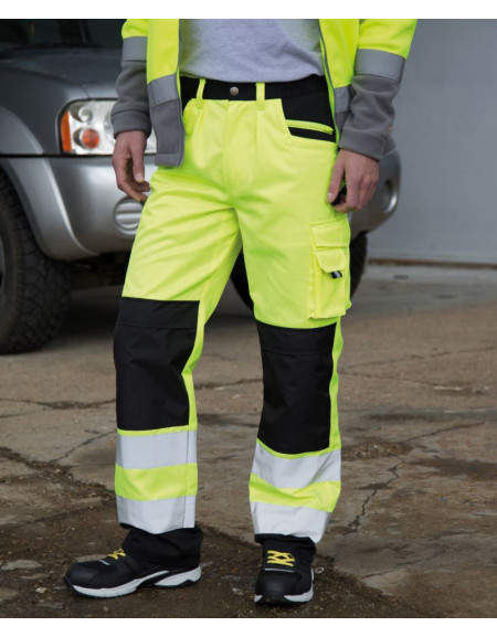 Pantaloni de lucru fosforescenți