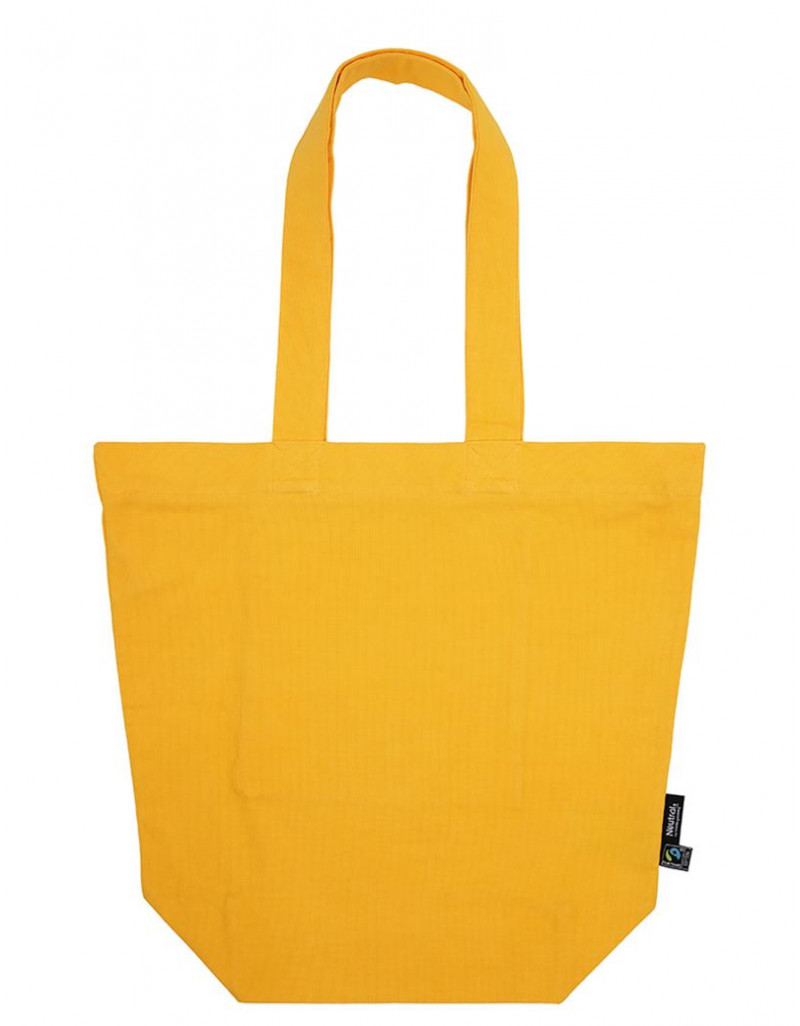 O 90053 Geanta Organic Fairtrade din Bumbac cu Fermoar