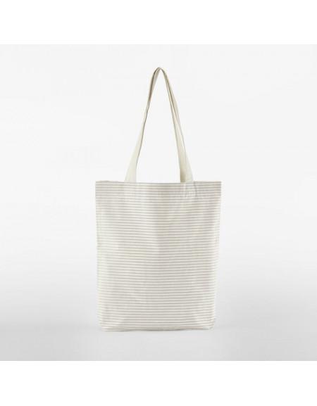 W 251 Bumbac Organic Shopper cu dungi