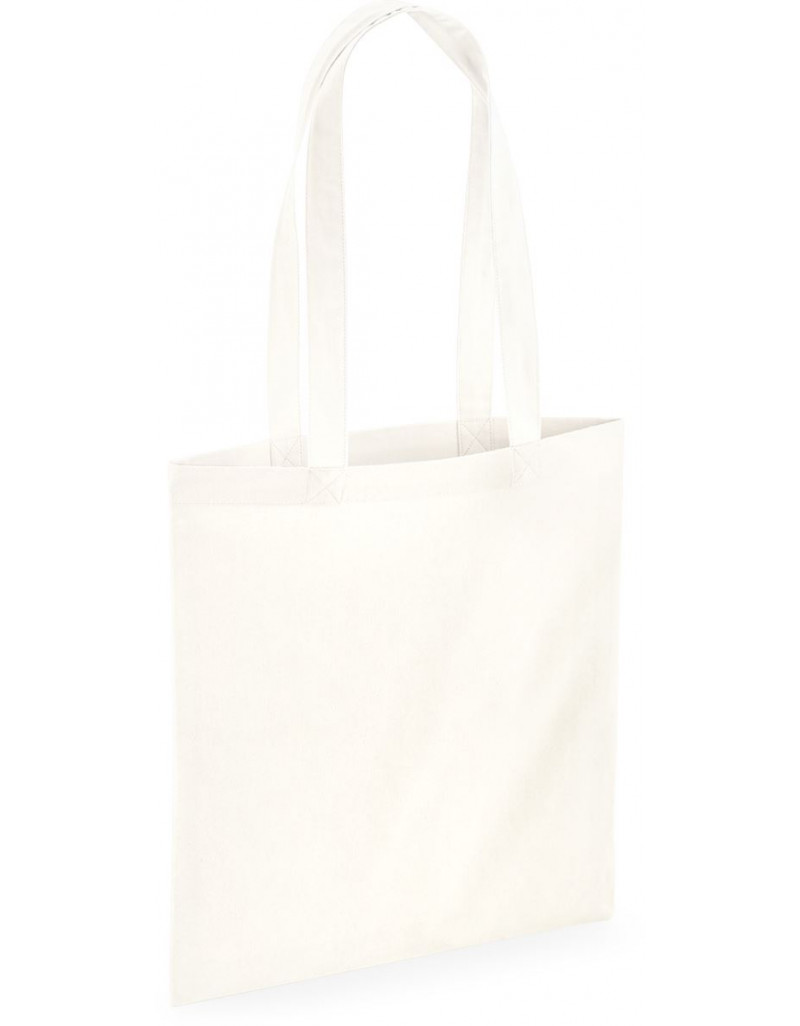 W 281 Geantă din bumbac organic vopsit natural