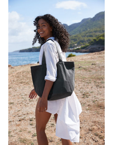 W 345 Shopper din bumbac „Vintage”
