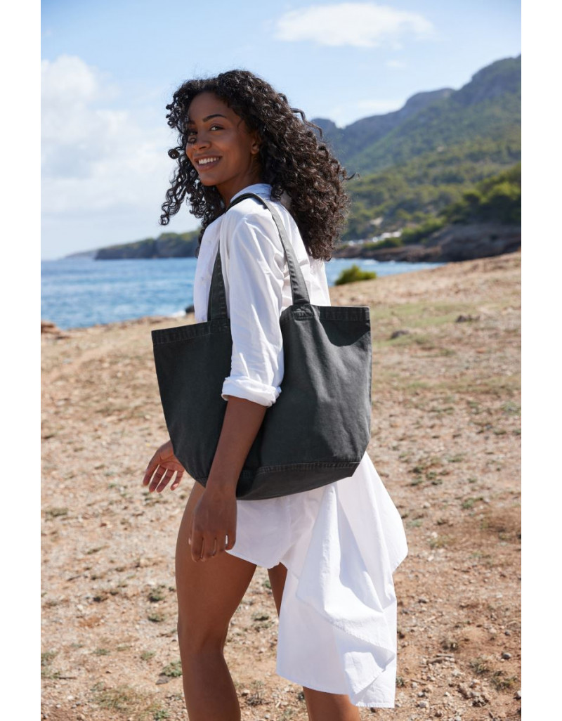 W 345 Shopper din bumbac „Vintage”