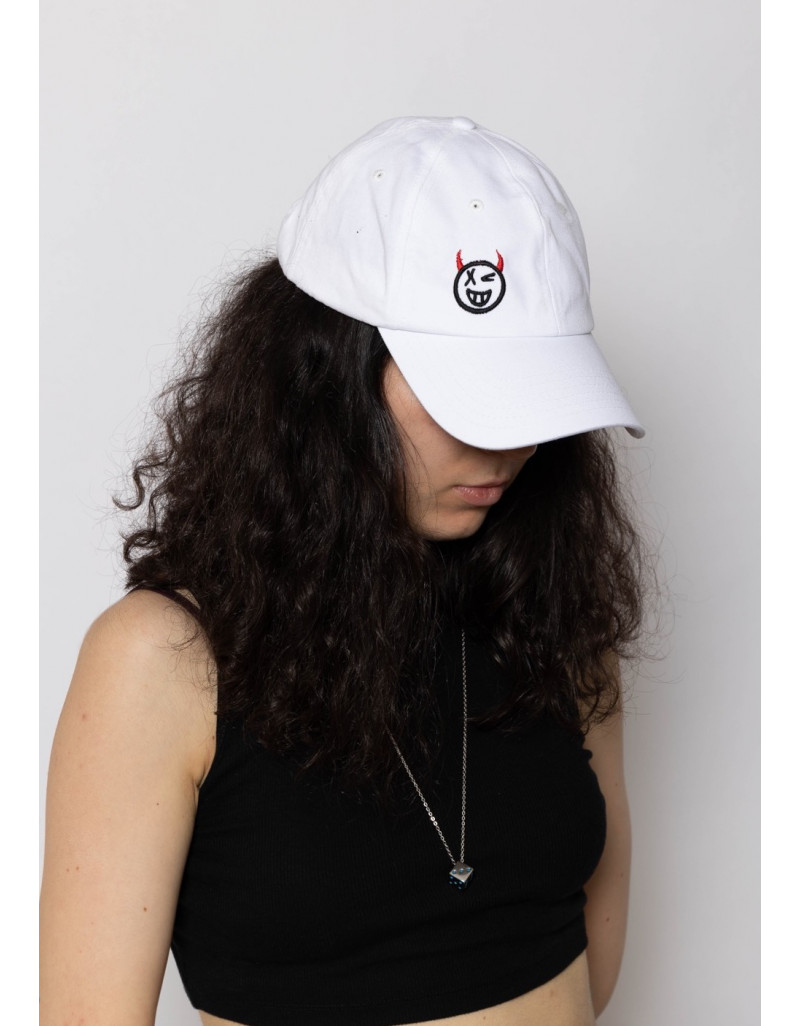 'Emoji' White Cap