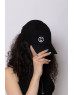 'Emoji' Embroidered Cap Black