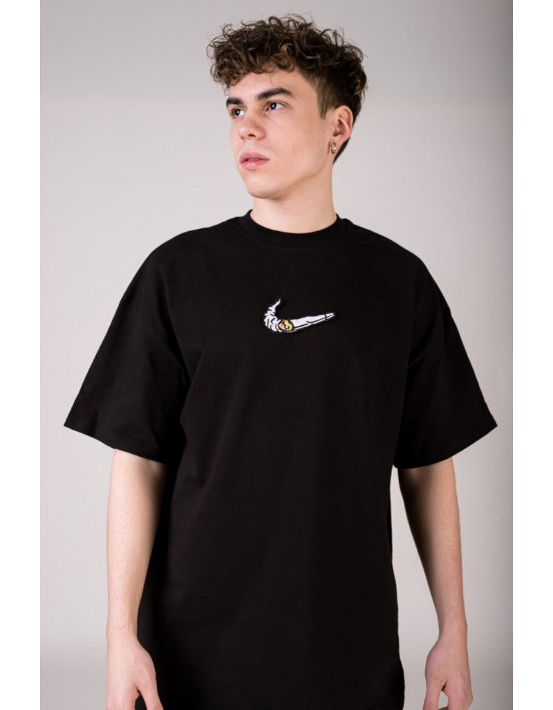 'Joint Swoosh' Black T-shirt