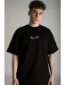 'Cube Swoosh' Black T-shirt