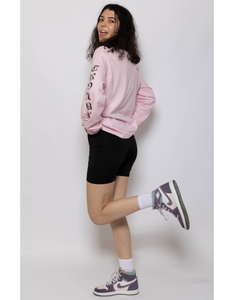 'Trouble' Long Sleeve Pink 'Trouble' Long Sleeve Pink