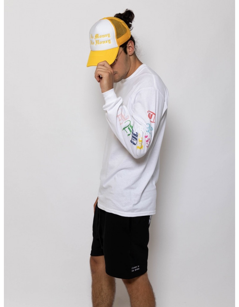 'Trouble' Long Sleeve White 'Trouble' Long Sleeve White