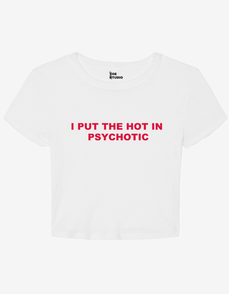 Baby Tee Dama - Psychotic