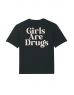 'Girls Are' Puff Black T-shirt